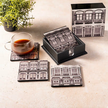 Load image into Gallery viewer, Eternal Elegance Black Coasters