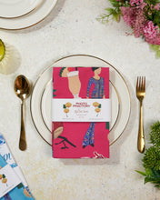 Load image into Gallery viewer, Tea Towels- Red Singapore Girl