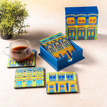 Load image into Gallery viewer, Heritage Haven Indigo Coasters