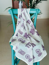 Load image into Gallery viewer, Block Printed Cotton Scarves