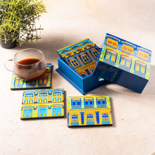 Load image into Gallery viewer, Heritage Haven Indigo Coasters