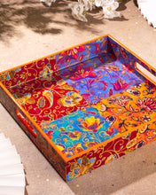 Load image into Gallery viewer, Batik Art Square Tray