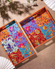 Load image into Gallery viewer, Batik Art Rectangle Tray