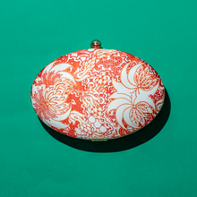 Load image into Gallery viewer, Batik Clutch Bag - Crimson Red and White