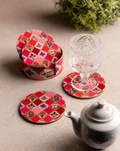 Load image into Gallery viewer, The Scarlet Set of 6 Coasters
