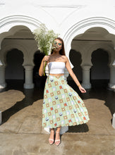 Load image into Gallery viewer, WE BARE BEARS X PHOTO PHACTORY PLEATED PERANAKAN SKIRTS