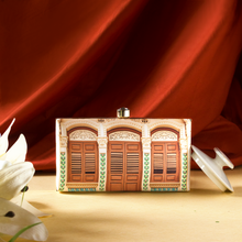 Load image into Gallery viewer, Peranakan Charm Rectangular Clutch - Small