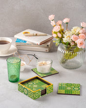 Load image into Gallery viewer, Azhar : The Green Series Coasters