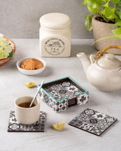 Load image into Gallery viewer, Layla : The Black and White Series Coasters