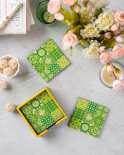 Load image into Gallery viewer, Azhar : The Green Series Coasters
