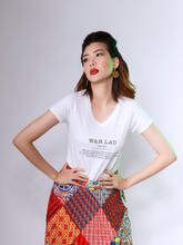 Load image into Gallery viewer, Peranakan Pleated Midi Skirt - Barn Red