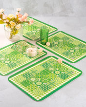 Load image into Gallery viewer, Azhar : The Green Series Placemats (Set of 6)
