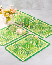 Load image into Gallery viewer, Azhar : The Green Series Placemats (Set of 6)