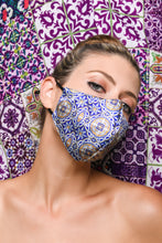 Load image into Gallery viewer, Satin Mask - Azure (Twin Set)
