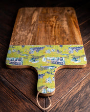 Load image into Gallery viewer, Chinoiserie Cheese Board- Lime Green