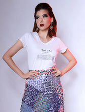 Load image into Gallery viewer, Peranakan Pleated Midi Skirt - Ash Black