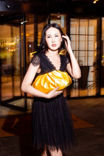 Load image into Gallery viewer, Gold Paparazzi Bag