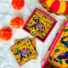 Load image into Gallery viewer, Royal Elephant Tray and Coaster Set