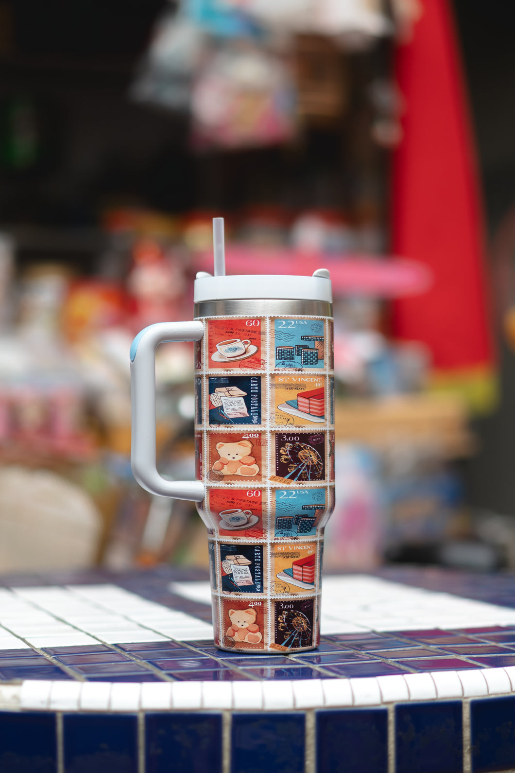 Tumbler-Singapore Stamp Stories