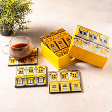 Load image into Gallery viewer, Classic Colonial Amber Coasters
