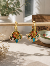 Load image into Gallery viewer, Nyonya Rose Earring
