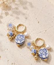 Load image into Gallery viewer, Celestial Blue Earrings
