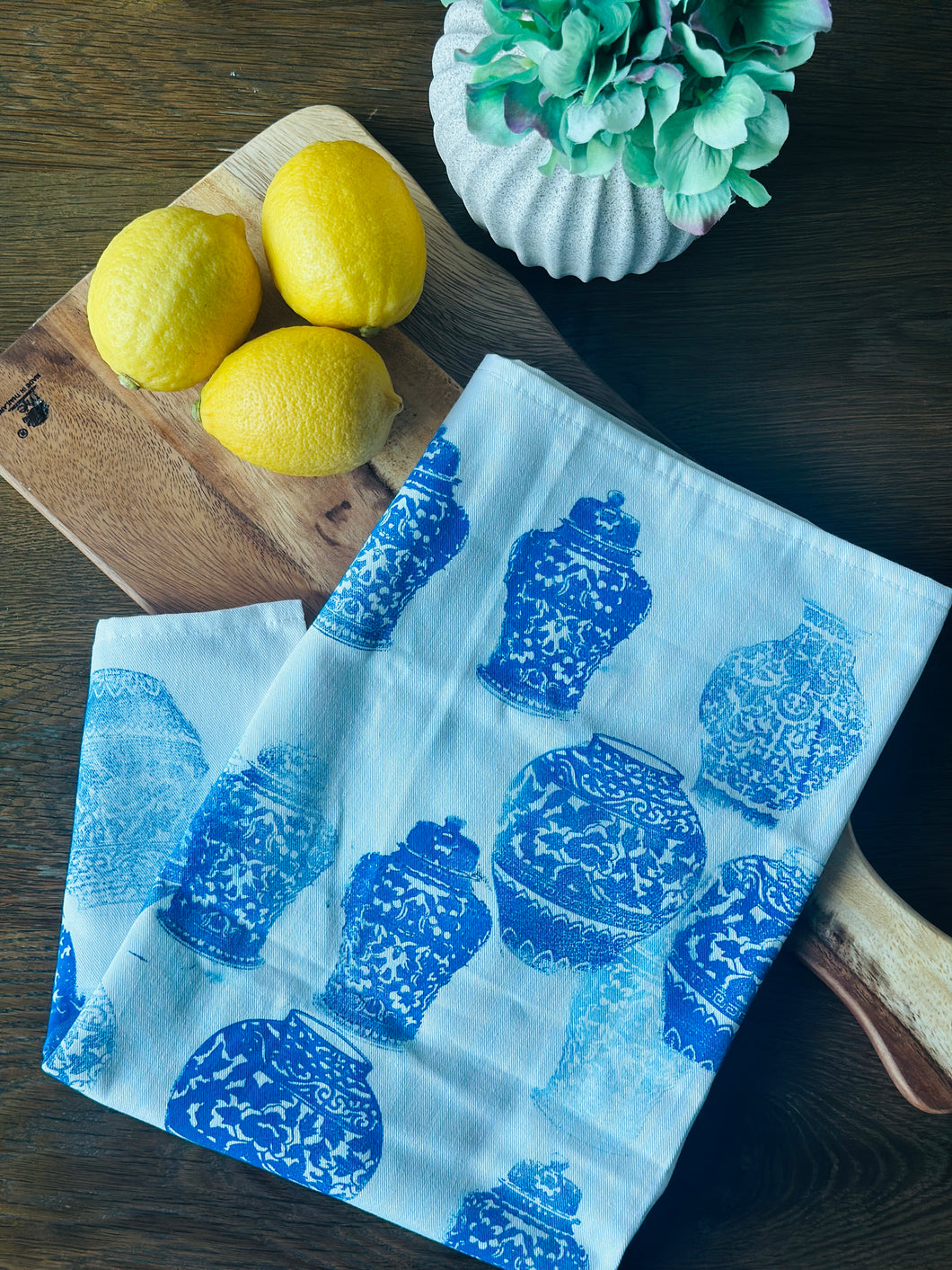 Block Printed Tea Towels