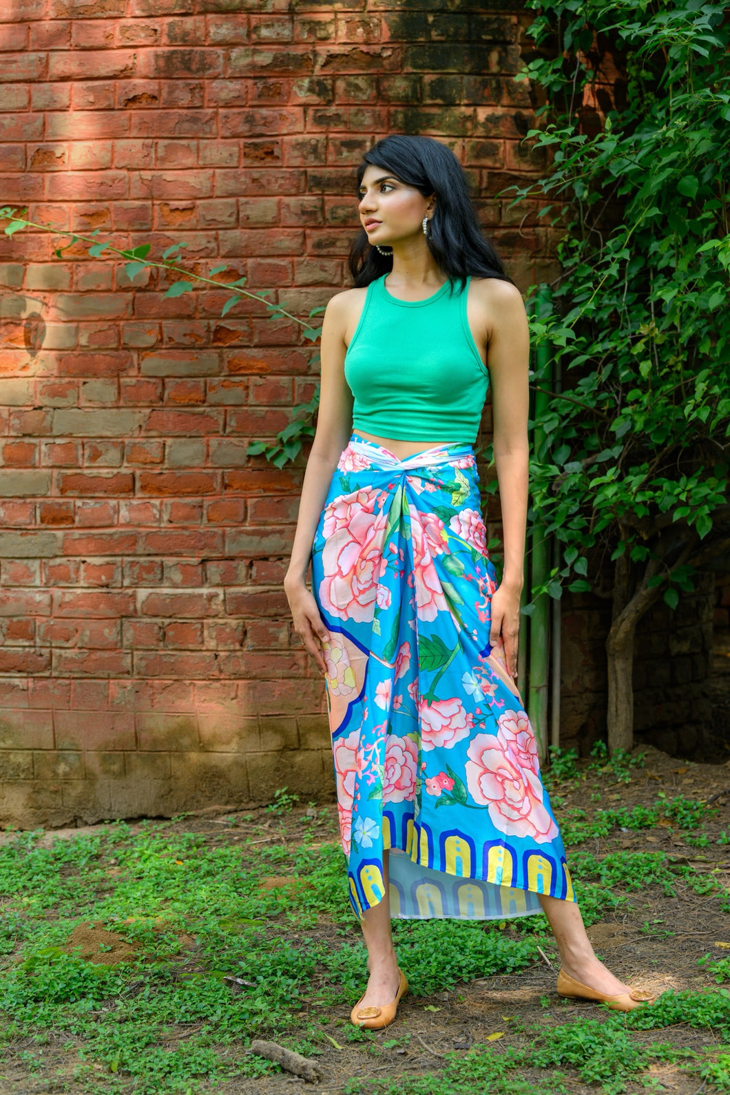 Peranakan Pottery Skirt