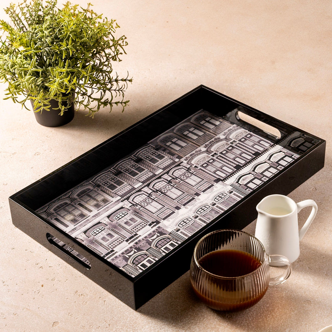 Eternal Elegance Black Tray