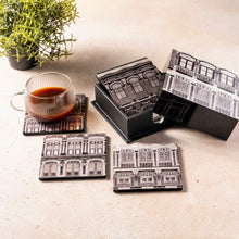 Load image into Gallery viewer, Eternal Elegance Black Coasters
