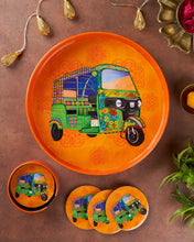 Load image into Gallery viewer, Auto Rickshaw Art Coasters

