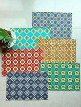 Load image into Gallery viewer, Peranakan Tiles Placemats-PU Leather
