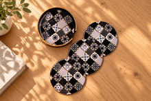 Load image into Gallery viewer, Charcoal Meraki Coasters
