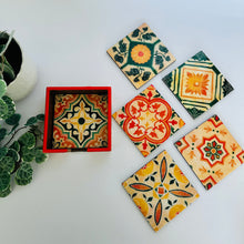 Load image into Gallery viewer, Amber Artistry Collection Coasters
