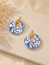 Load image into Gallery viewer, Blue Dynasty Earrings

