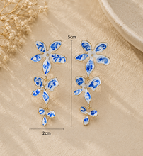 Load image into Gallery viewer, Porcelain Poetry Earrings
