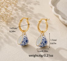 Load image into Gallery viewer, Imperial Cup Earrings
