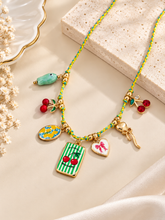 Load image into Gallery viewer, Cherry on Top Charm Necklace
