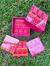 Load image into Gallery viewer, Colonial Charm Rose Coasters
