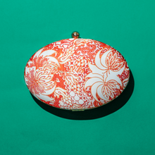 Load image into Gallery viewer, Batik Clutch Bag - Crimson Red and White
