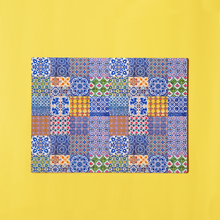 Load image into Gallery viewer, Signature Peranakan Placemats - Collage Blue
