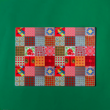 Load image into Gallery viewer, Signature Peranakan Placemats - Collage Barn Red
