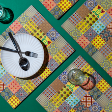 Load image into Gallery viewer, Signature Peranakan Placemats - Collage Tuscany
