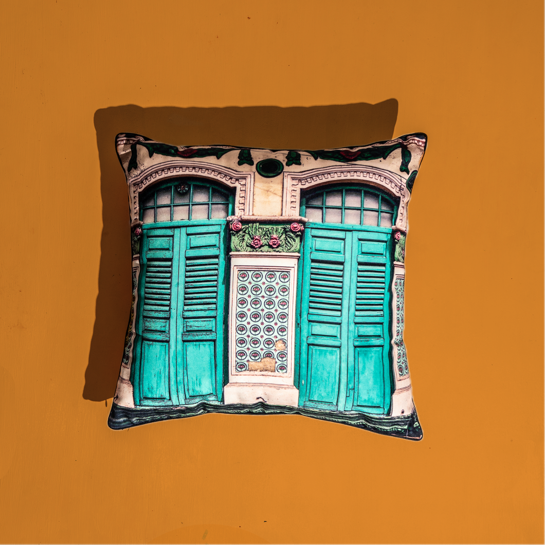 Timeless Heritage Cushion Cover - Turqouise
