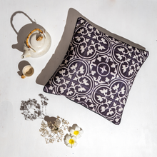 Load image into Gallery viewer, Nyonya Cushion Cover - Black &amp; White
