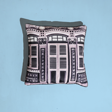 Load image into Gallery viewer, Nyonya Cushion Cover - Black &amp; White
