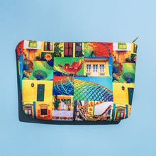 Load image into Gallery viewer, Singapore Pop Art Print Travel Pouch - Tuscany
