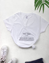 Load image into Gallery viewer, &quot;Tai Tai&quot; Short Sleeve tee
