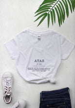 Load image into Gallery viewer, &quot;Atas&quot; Short Sleeve Tee
