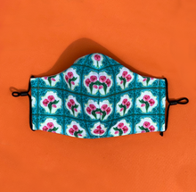 Load image into Gallery viewer, Signature Peranakan Dual Fabric Mask - Persian
